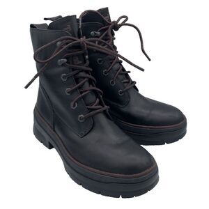 Timberland Malynn EK+ Waterproof Leather Boots Women’s Size 9 A2D6A Black